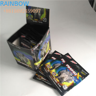 ロゴは丸薬のためのwWithのジッパーを包むプラスチック袋をジッパー ロック包装袋カスタマイズしました