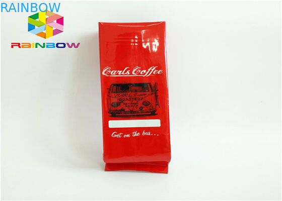 弁および錫のタイのコーヒー豆の粉の袋が付いている焼かれたコーヒーのための習慣によって印刷される滴りのコーヒー側面のガセット包装袋