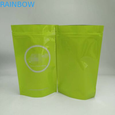プラスチック茶のためのジッパー袋の明るい色によってカスタマイズされる厚さを立てて下さい