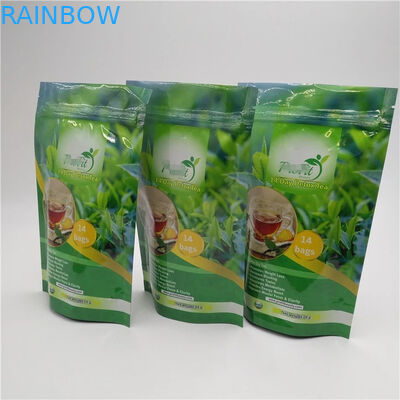 明るい色のFDAの自己のシールのジッパーのプラスチック袋袋のアルミ ホイル