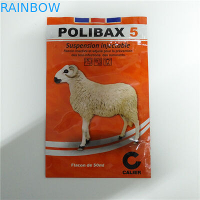 上のジッパーのペット フードの袋