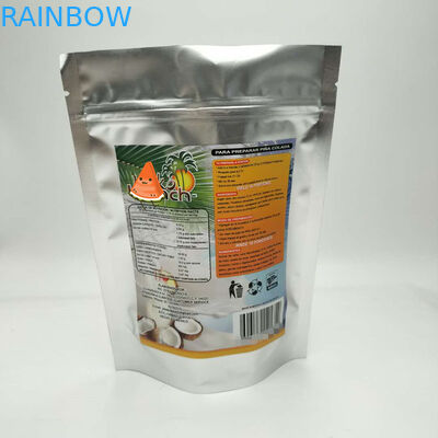 包むカスタマイズされたサイズのプラスチック袋はアルミ ホイル袋を立てます