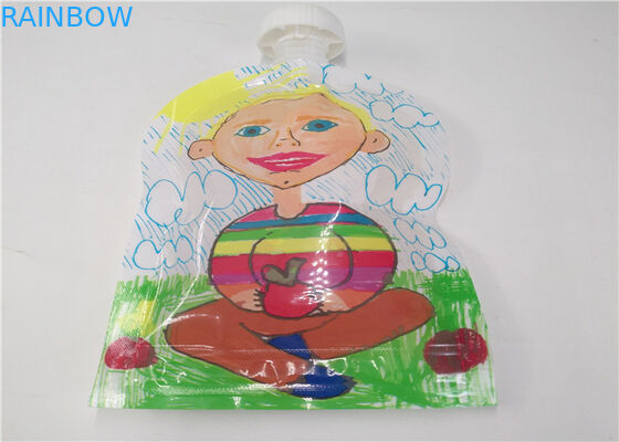 注文の印刷の透明な口の袋の包装