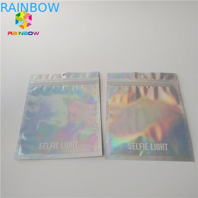 ダイヤモンドの明るい化粧品の包装袋、3側面のシールの袋の注文の印刷のロゴ