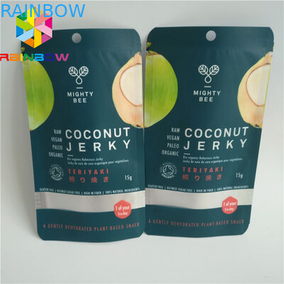 ホイルによって薄板にされる軽食袋の包装の食品等級100 - 150ミクロンの厚さ