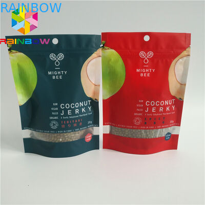 ホイルによって薄板にされる軽食袋の包装の食品等級100 - 150ミクロンの厚さ