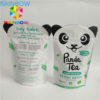 環境友好的なアルミ ホイルは袋、茶蛋白質の粉のために包むプラスチック袋を立てます。