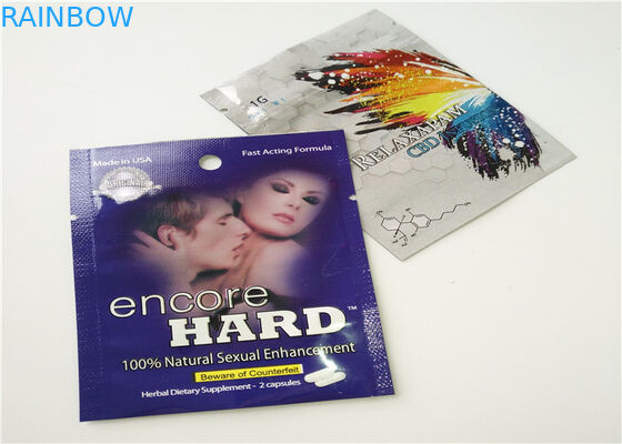 サイ7の盗品プラチナ15000丸薬包装のためのアルミ ホイル袋を立てて下さい