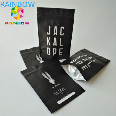 注文のグラムはアルミ ホイルの食品等級のコーヒー豆の粉袋との焼かれたコーヒー パックのマイラーの袋の無光沢の終了する立てます