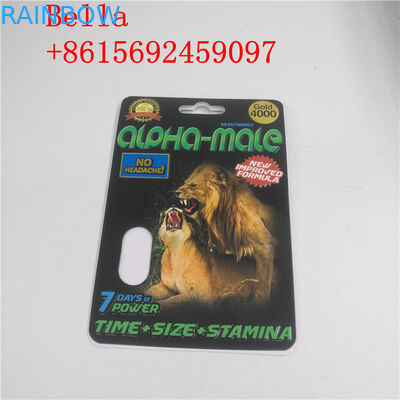 3D効果の印刷を用いるカスタマイズされた形を包むリサイクルされた物質的なプラスチックまめ