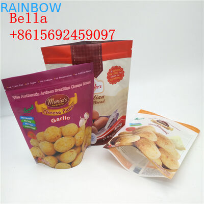 ジッパー ロックの軽食明確な底と証明される包装袋SGSの流行