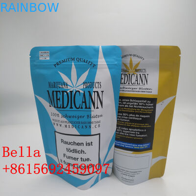 3つを包むヒート シールのプラスチック袋-ロゴの印刷と薄板になる層