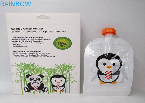 飲料/エネルギー飲み物の包装のための透明な液体の口袋