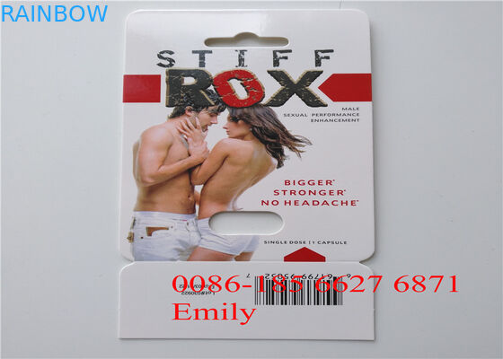 浮彫りになる表面効果と包む便利なサイの丸薬プラスチック包装