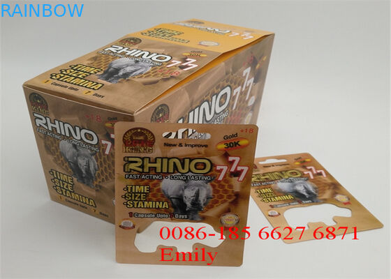 薬効がある丸薬のためのカスタマイズされたサイズを包む紫外線印刷のプラスチックまめ