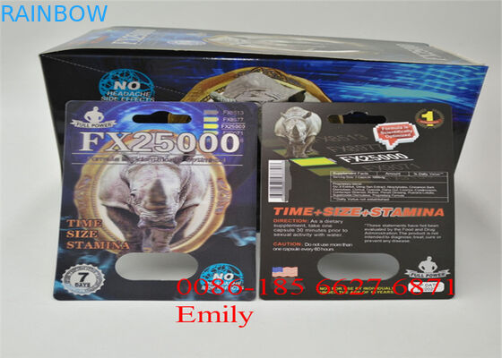 薬効がある丸薬のためのカスタマイズされたサイズを包む紫外線印刷のプラスチックまめ