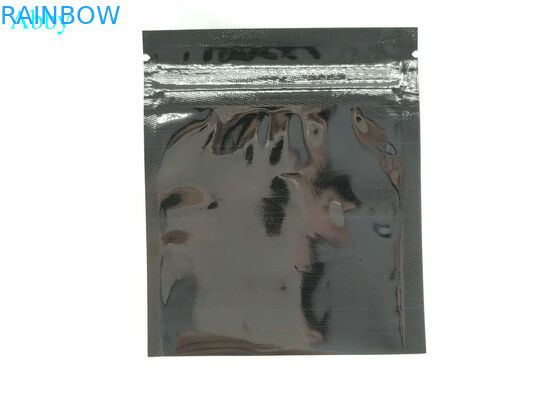 プラスチック ホイルは3宝石類のギフトのための側面によって密封されるCMYK色を包む袋を立てます