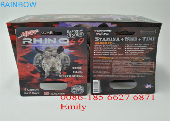 すべての性質FX9000の陰茎力のカプセルのために包むペーパー物質的なまめカード