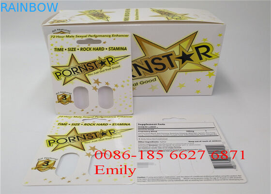 すべての性質FX9000の陰茎力のカプセルのために包むペーパー物質的なまめカード