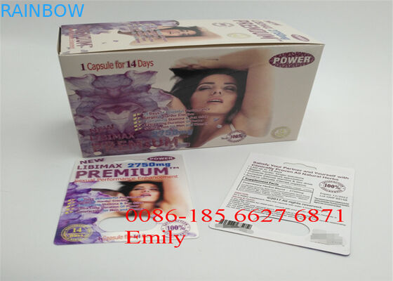 すべての性質FX9000の陰茎力のカプセルのために包むペーパー物質的なまめカード