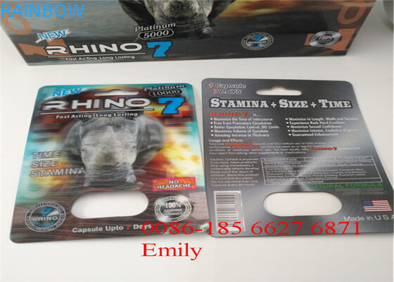 最高の人のカプセルの包装を高めるために包むOEMのまめカード