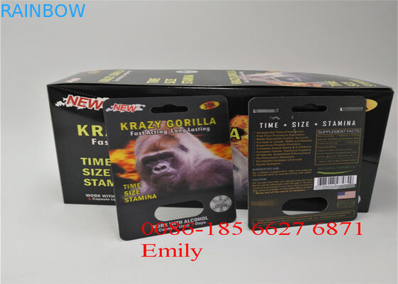 最高の人のカプセルの包装を高めるために包むOEMのまめカード