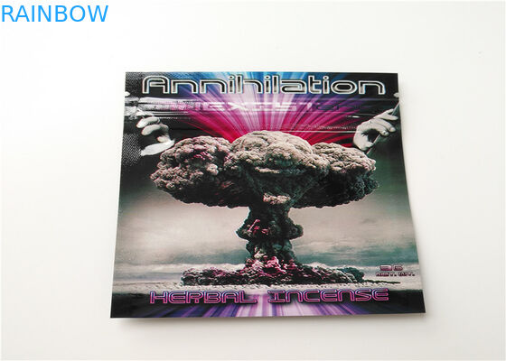 薄板になるアルミニウム層と印刷される注文のロゴを包む小型の草の香