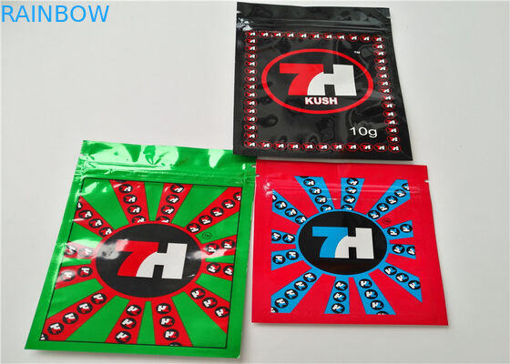 薄板になるアルミニウム層と印刷される注文のロゴを包む小型の草の香