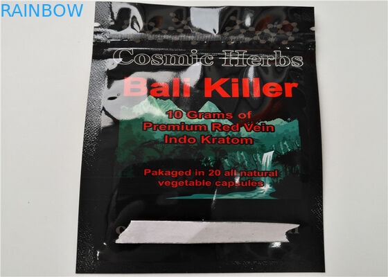 薄板になるアルミニウム層と印刷される注文のロゴを包む小型の草の香