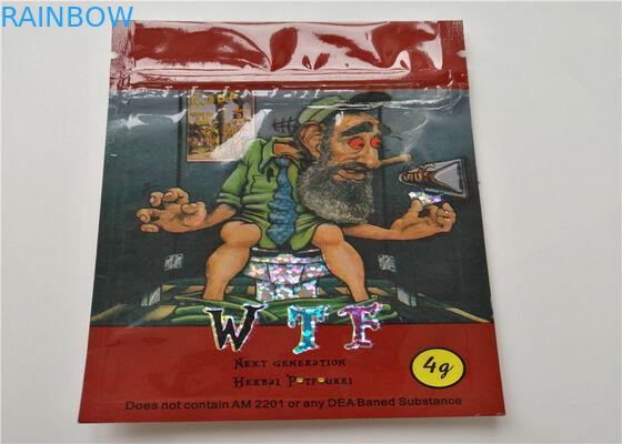 薄板になるアルミニウム層と印刷される注文のロゴを包む小型の草の香