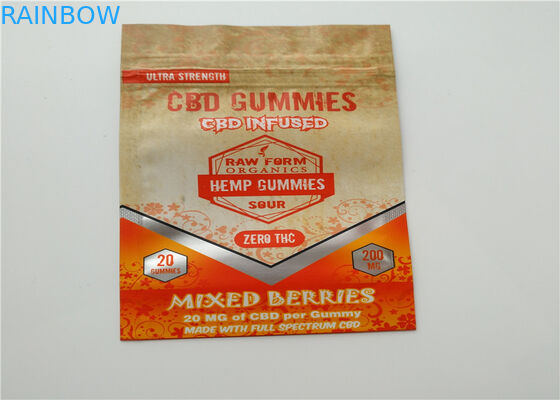 薄板になるアルミニウム層と印刷される注文のロゴを包む小型の草の香