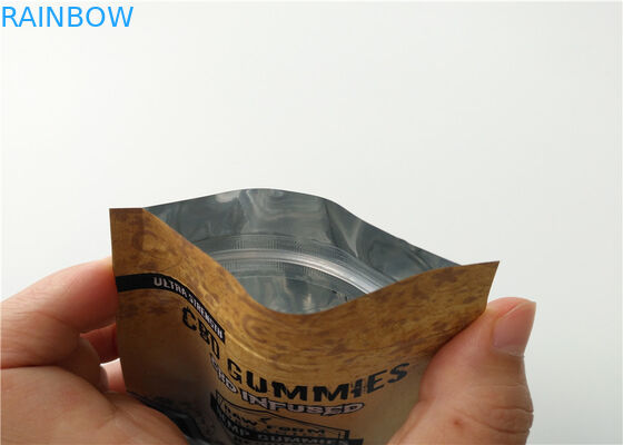 薄板になるアルミニウム層と印刷される注文のロゴを包む小型の草の香