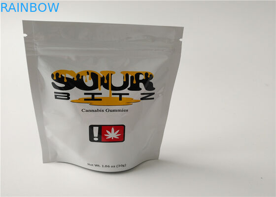 Buttomの閉鎖の草の香の気密のジッパーのシールとの包装のグラビア印刷の印刷