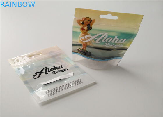 Buttomの閉鎖の草の香の気密のジッパーのシールとの包装のグラビア印刷の印刷