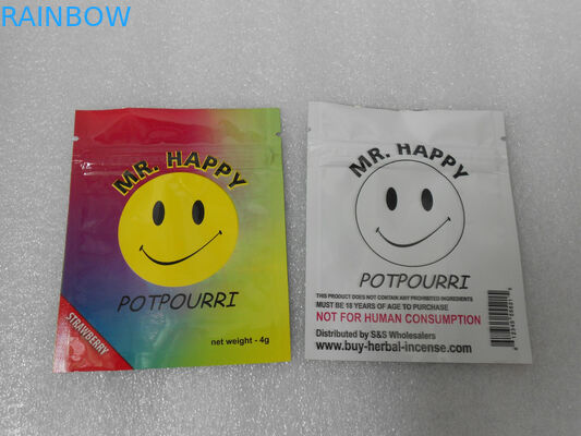 食品等級のプラスチック ジッパーはCBDプロダクト46 * 33 * 30cmのための8色を袋に入れます