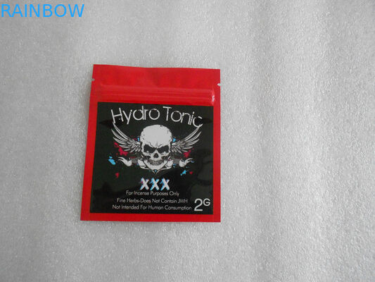 包む高い障壁の草の香PEの物質的なプラスチック ジッパー袋