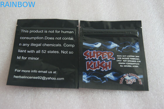 包む高い障壁の草の香PEの物質的なプラスチック ジッパー袋