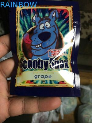 薄板にされた物質的円形のこつの穴との袋のグラビア印刷の印刷を立てます