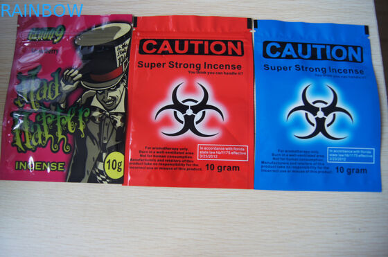 薄板にされた物質的円形のこつの穴との袋のグラビア印刷の印刷を立てます