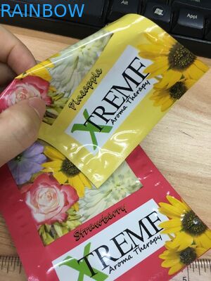 包むCBDの花の草の香8色の医学のアルミ ホイル袋