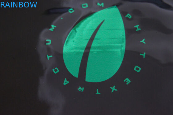 タバコの許可のための再生利用できる注文のロゴを包む明確な前部草の香