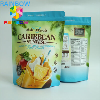 光沢のある薄板にされたアルミ ホイルは砂糖のベーキング クッキーのための100mirconを袋に入れます