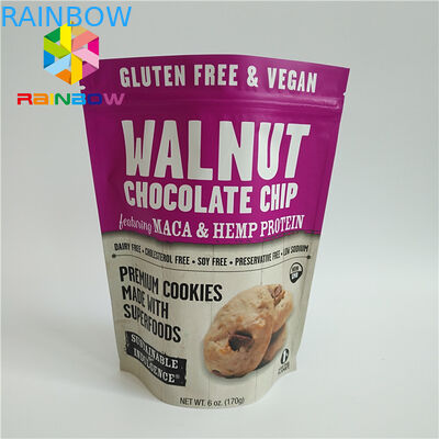 乾燥された食糧のためのカスタマイズされた色を包むフル カラーの印刷のプラスチック袋