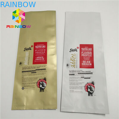 包む大きいサイズのプラスチック袋弁のクォードのシールの側面が付いているアルミ ホイル袋