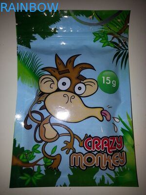 40mgプラスチック ジッパーは金ぱく押しのエア障壁を100ミクロンの厚さ袋に入れます