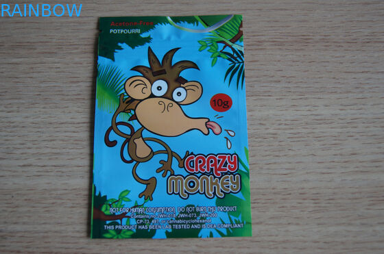 40mgプラスチック ジッパーは金ぱく押しのエア障壁を100ミクロンの厚さ袋に入れます