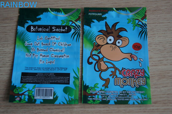 40mgプラスチック ジッパーは金ぱく押しのエア障壁を100ミクロンの厚さ袋に入れます
