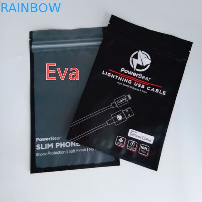 USBの壁車の充電器の包装のための掛かる穴プラスチックによって密封される袋