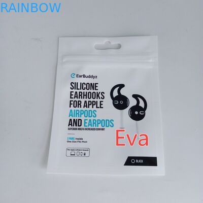 プラスチックのジッパーのシールはヨーロッパの掛かる穴と扱うグラビア印刷の印刷表面を袋に入れます