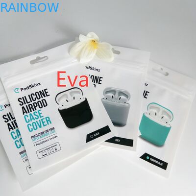 プラスチックのジッパーのシールはヨーロッパの掛かる穴と扱うグラビア印刷の印刷表面を袋に入れます